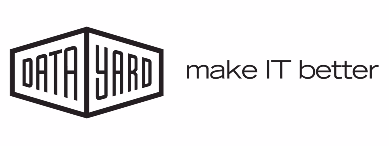 DataYard logo in black and white with the tagline &ldquo;Make IT Better.&rdquo;