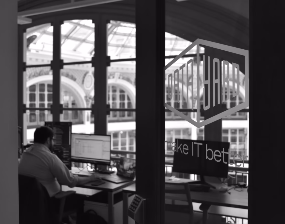 Dayton Arcade Innovation Hub interior &mdash; DataYard full IT infrastructure and network design